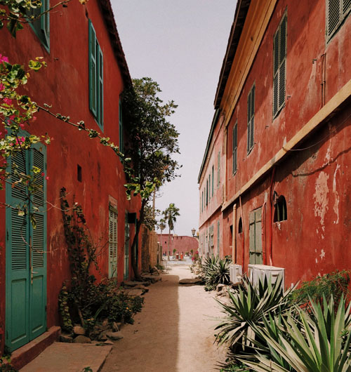 Rue rouge Sénégal